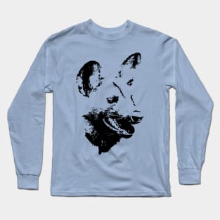 Wild Dog Portrait | African Wildlife Long Sleeve T-Shirt